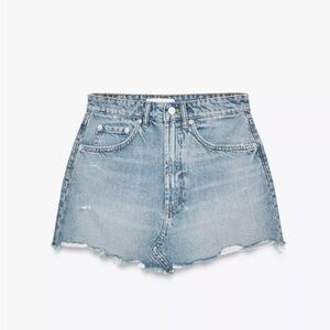 Zara Denim Mini Skirt